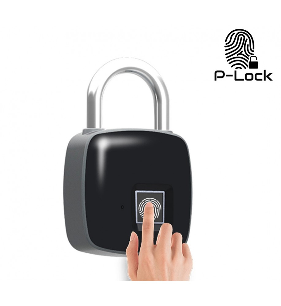 blootstelling Verkleuren Grondig P-Lock smart hangslot Vingerafdruk scanner